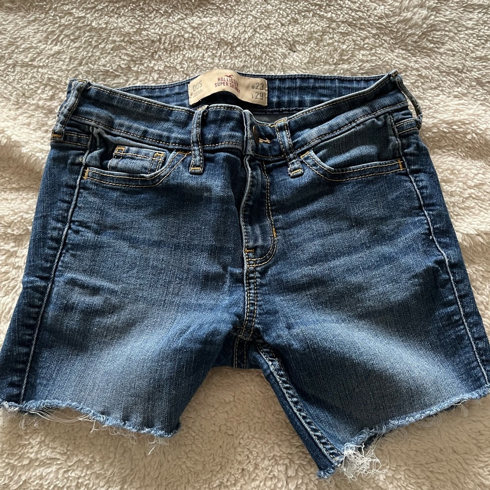 hollister mini shorts